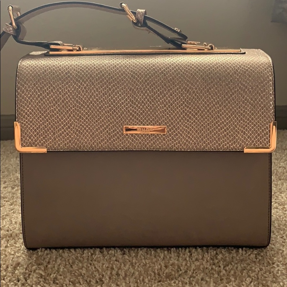 Silver Pink Dune Purse
